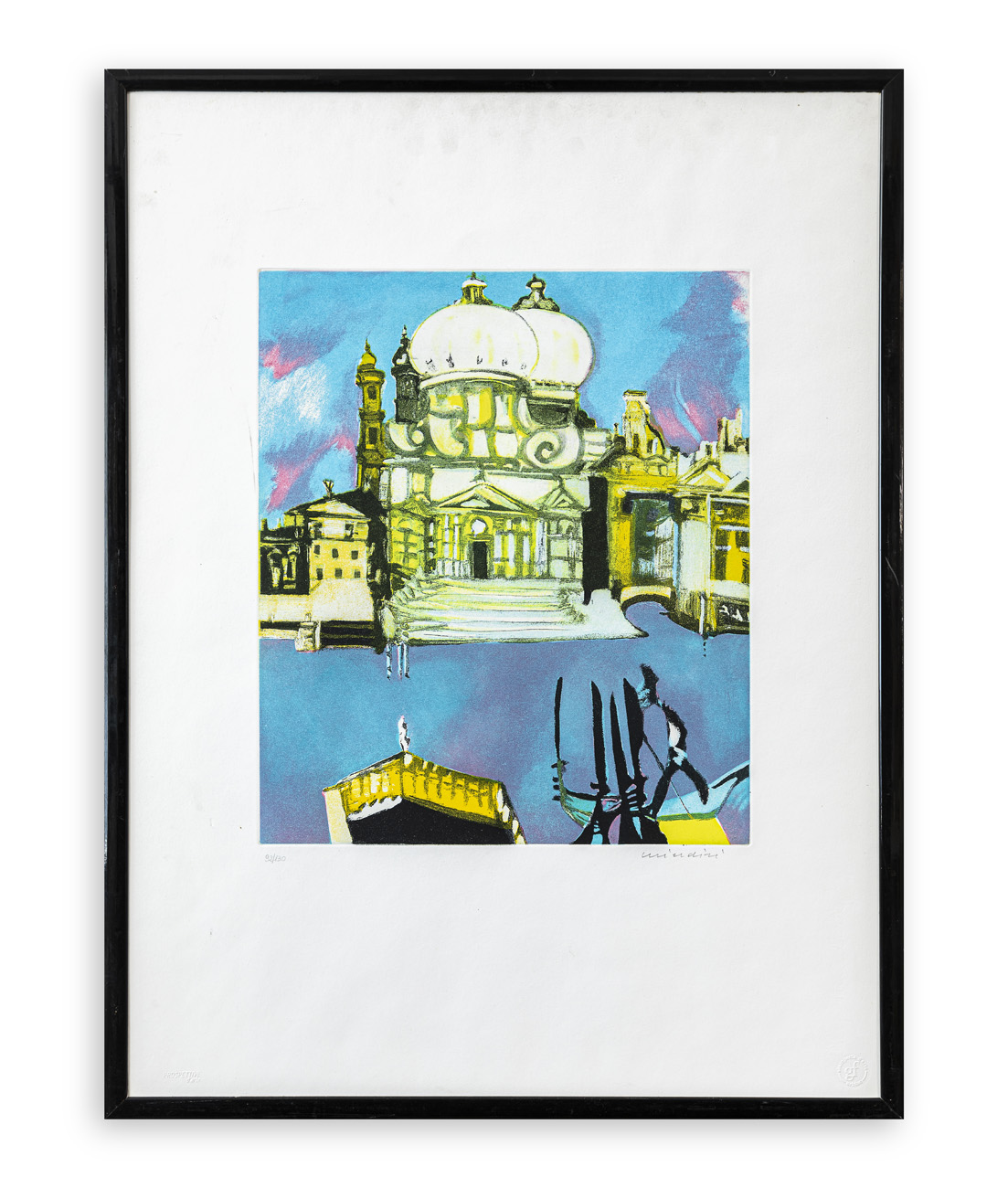REMO BRINDISI (1918-1996) - Senza Titolo (Venezia) 
