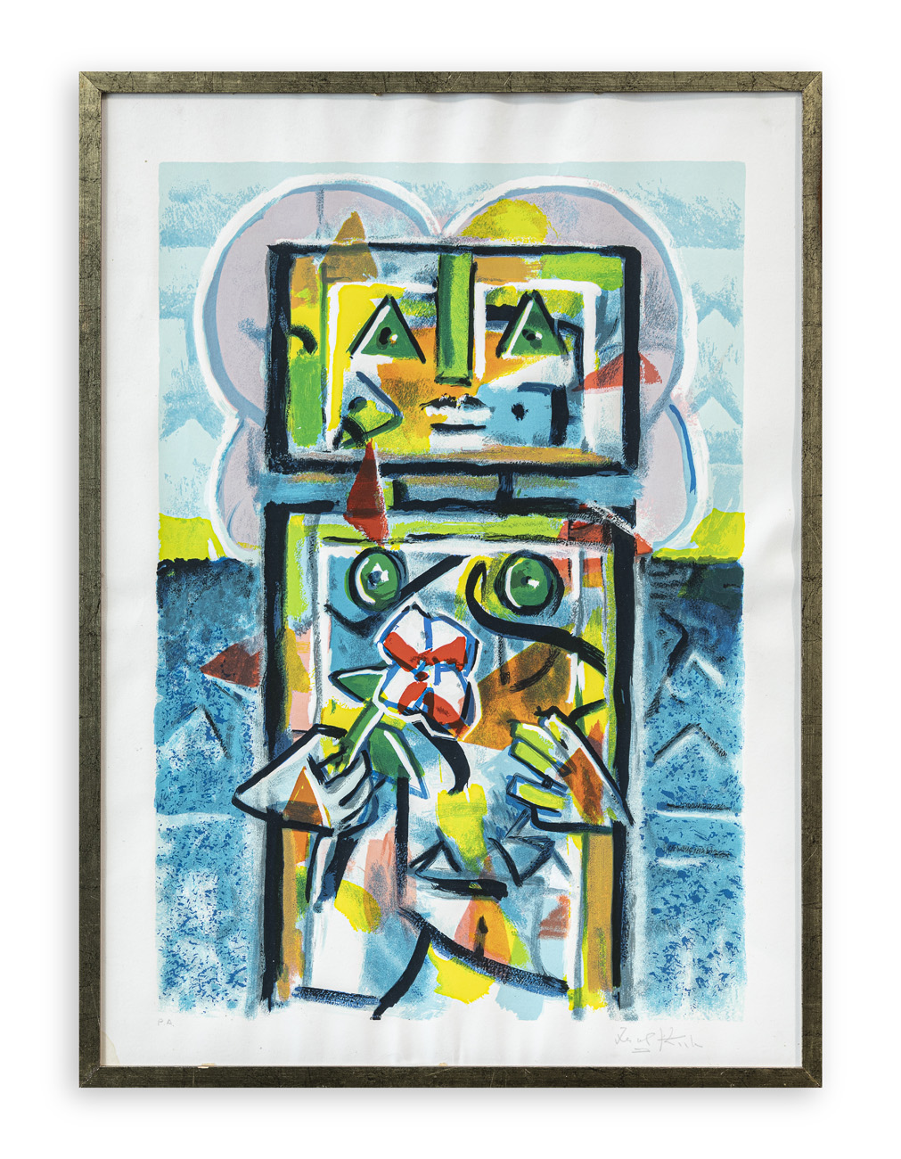 IBRAHIM KODRA (1918-2006) - Senza Titolo