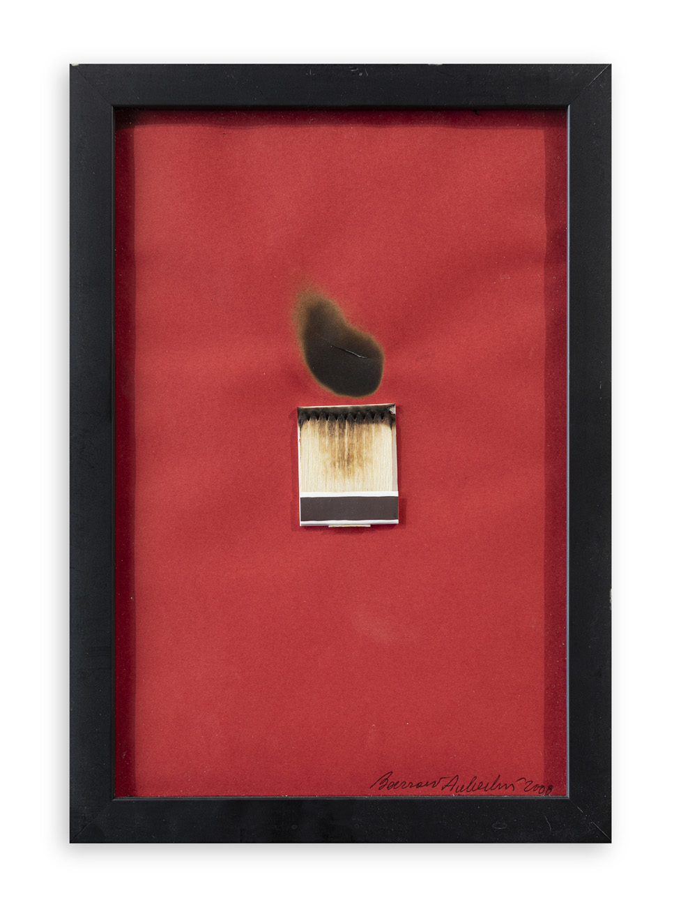 BERNARD AUBERTIN (1934-2015) - Dessin de feu, 2008
