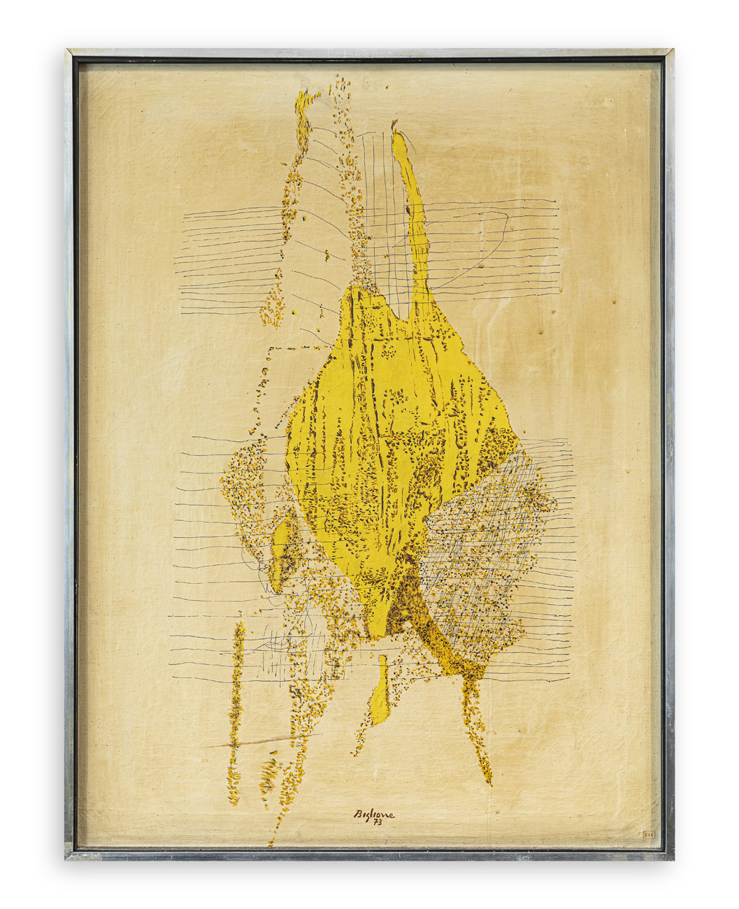 ANNIBALE BIGLIONE (1923-1981) - Senza Titolo, 1973
