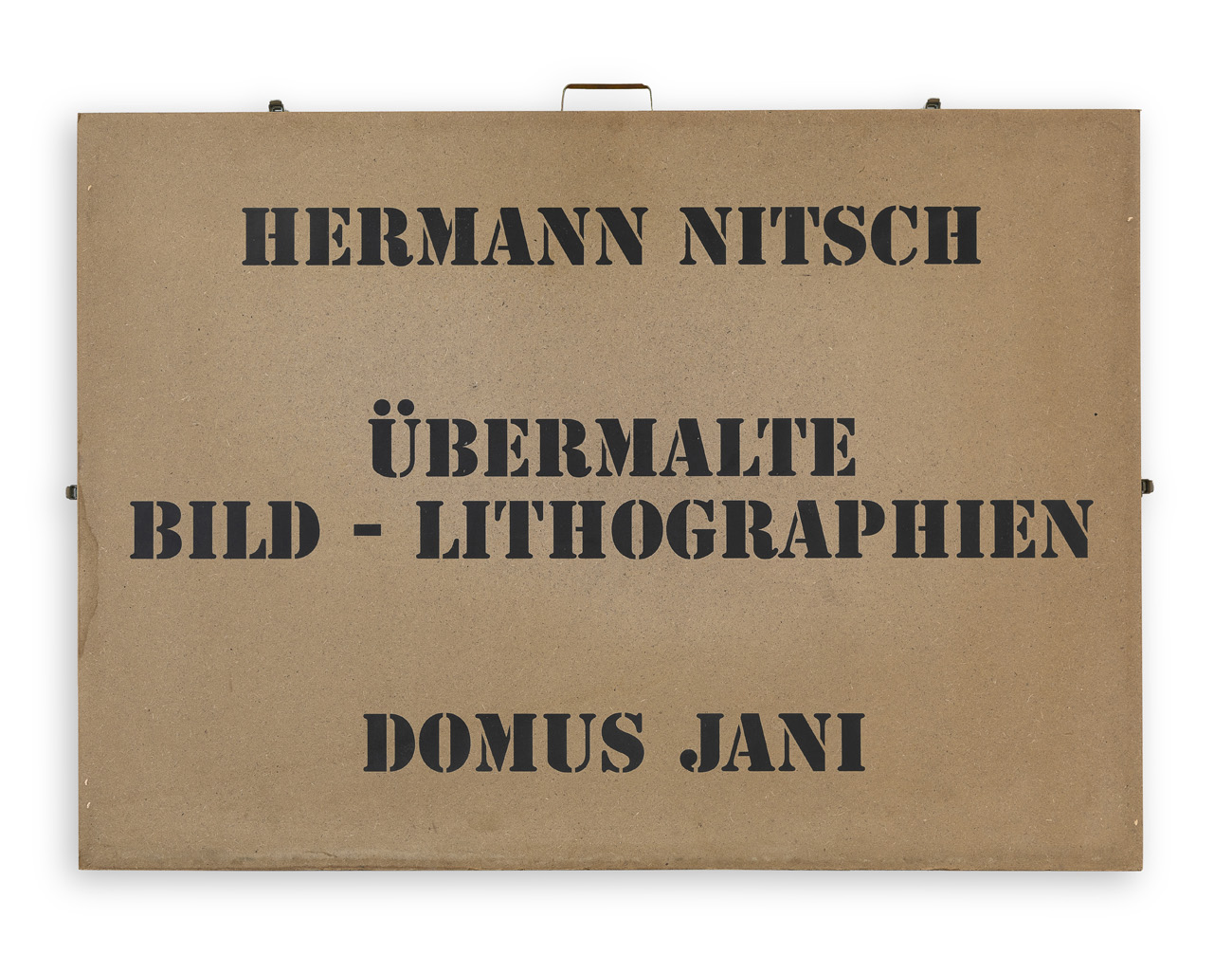 HERMANN NITSCH - Übermalte bild-lithographien, 1991