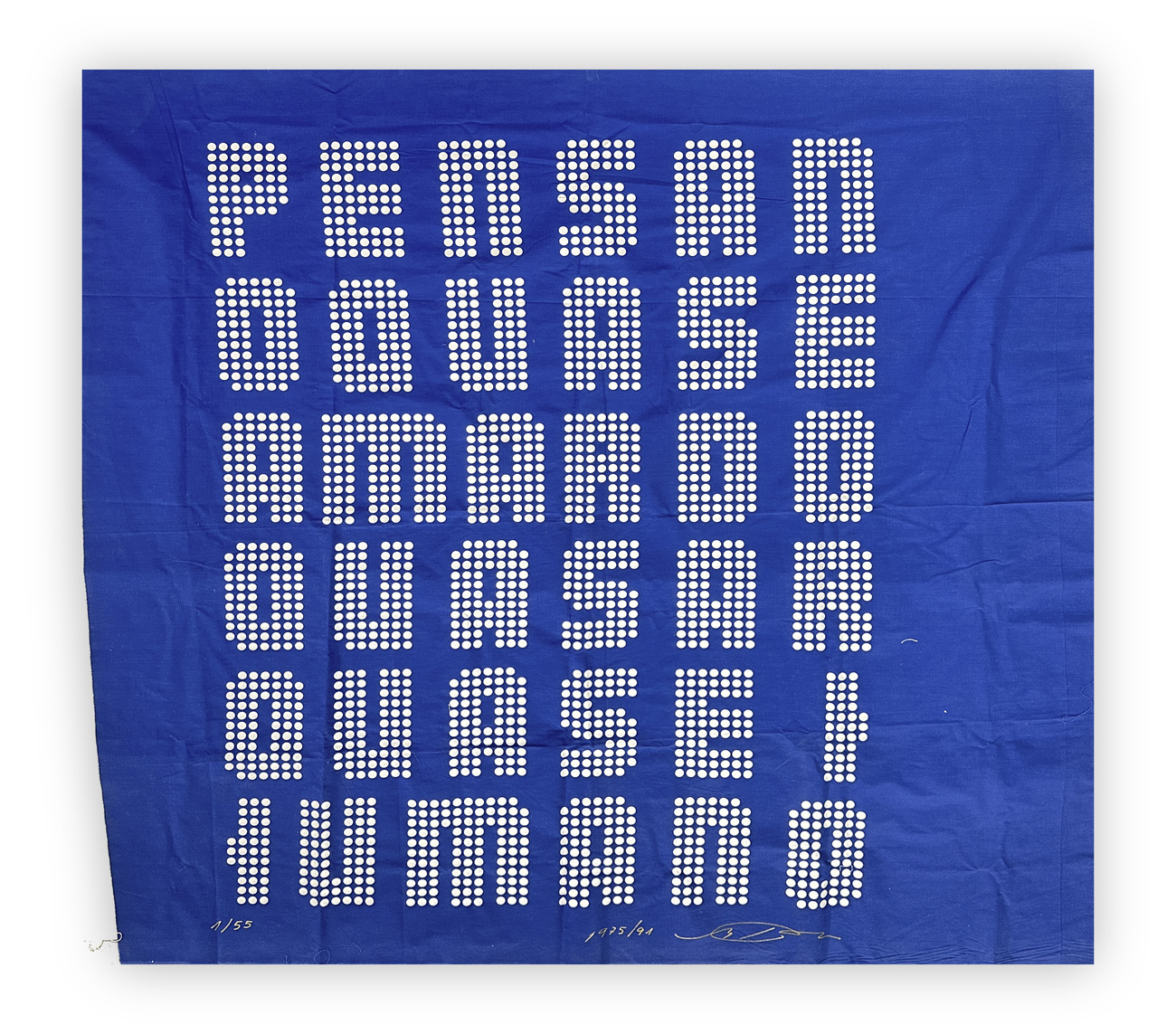 AUGUSTO DE CAMPOS - Senza Titolo, 1975/1991