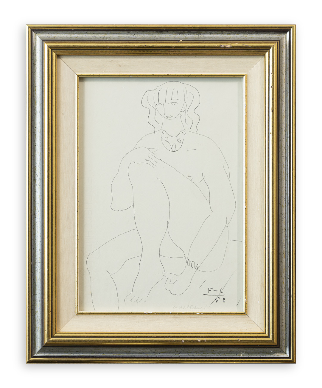 ENRICO CASTELLANI (1930-2017) - Senza Titolo, 1952