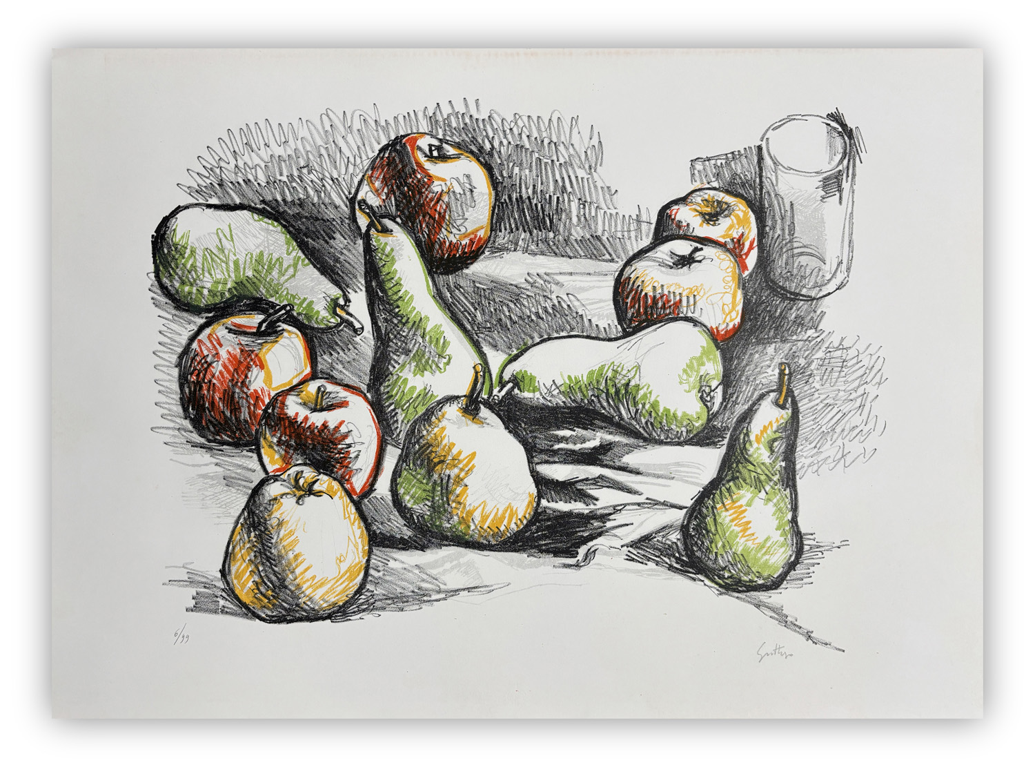 RENATO GUTTUSO (1911-1987) - Natura morta, 1975