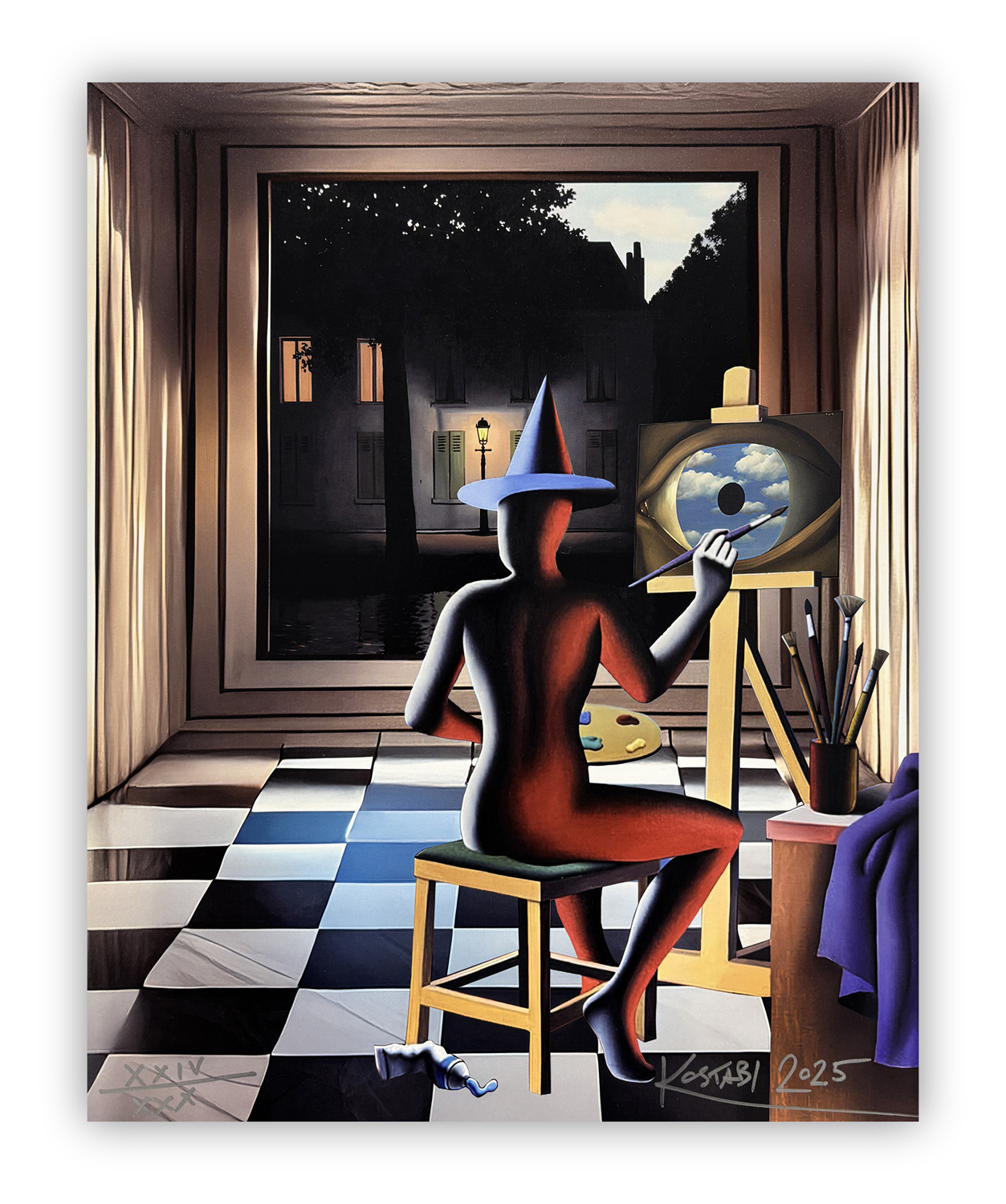 MARK KOSTABI (1960) - Senza Titolo, 2025