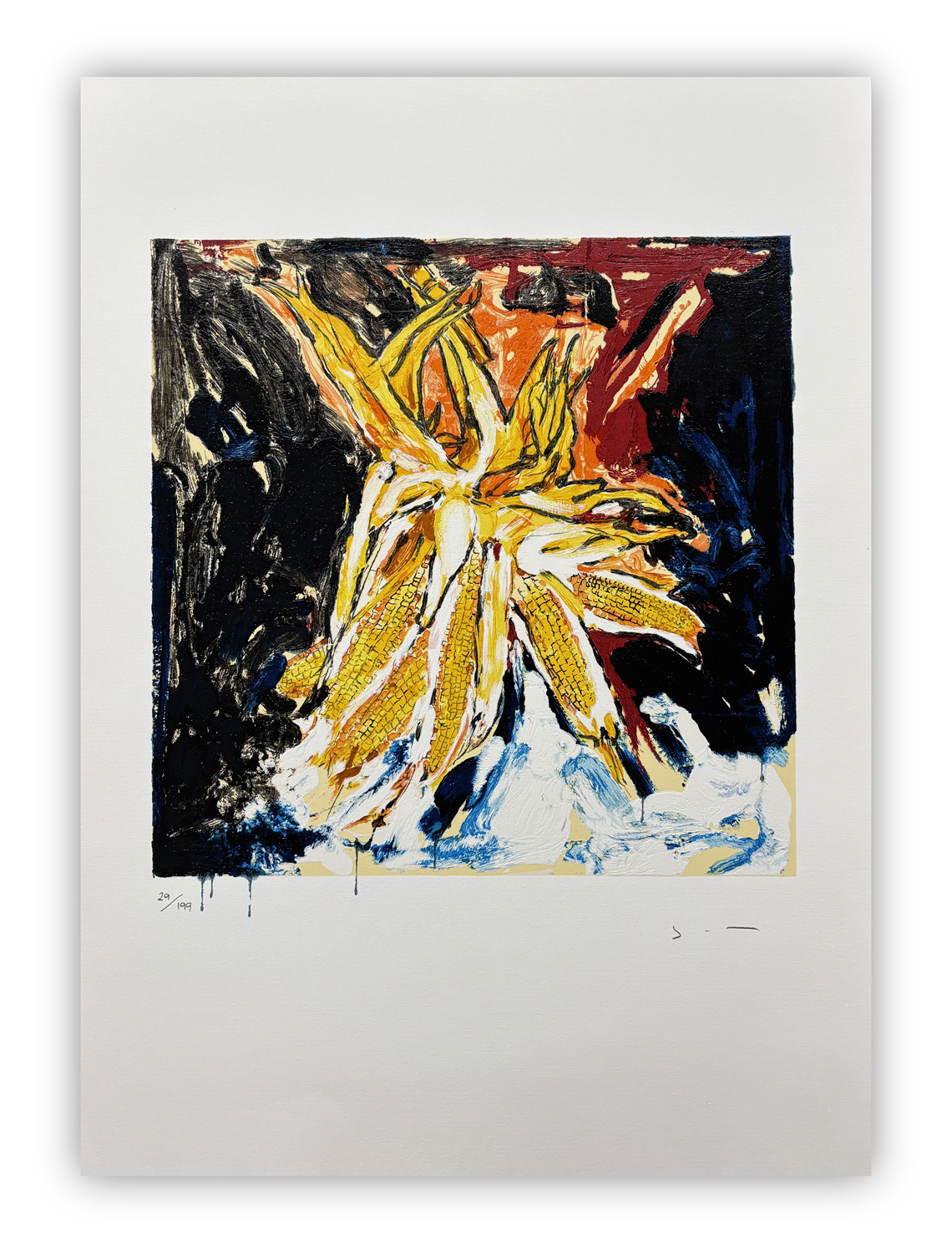 MARIO SCHIFANO (1934-1998) - Senza Titolo