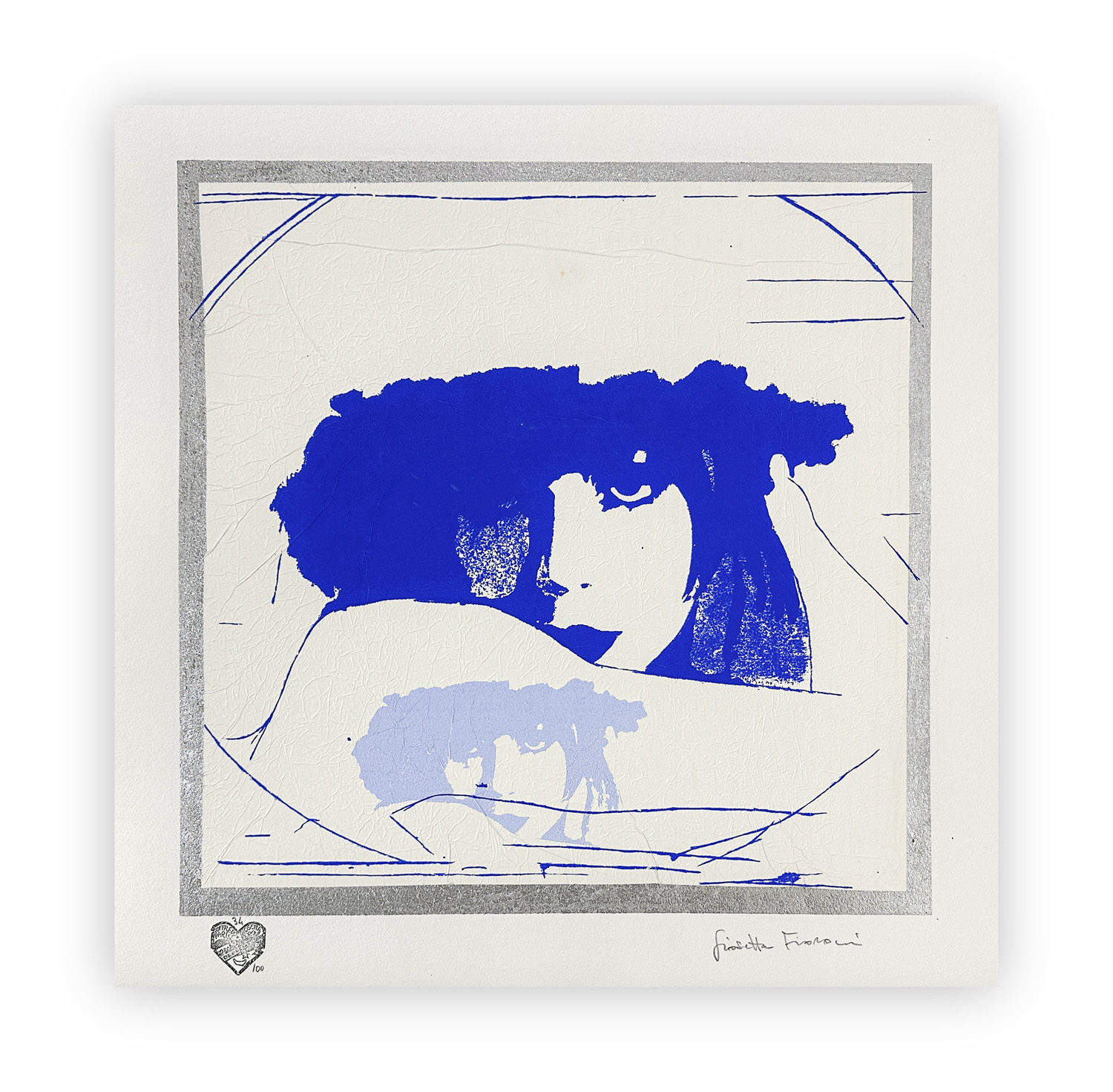 GIOSETTA FIORONI (1932) - Doppio liberty, Blu