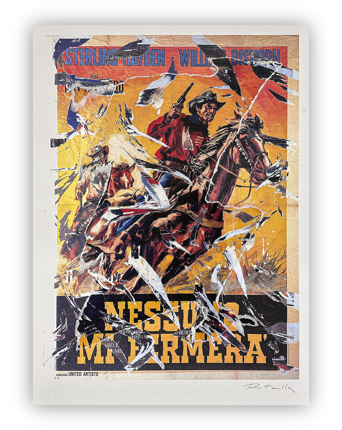 MIMMO ROTELLA (1918-2006) à Nessuno mi fermerà