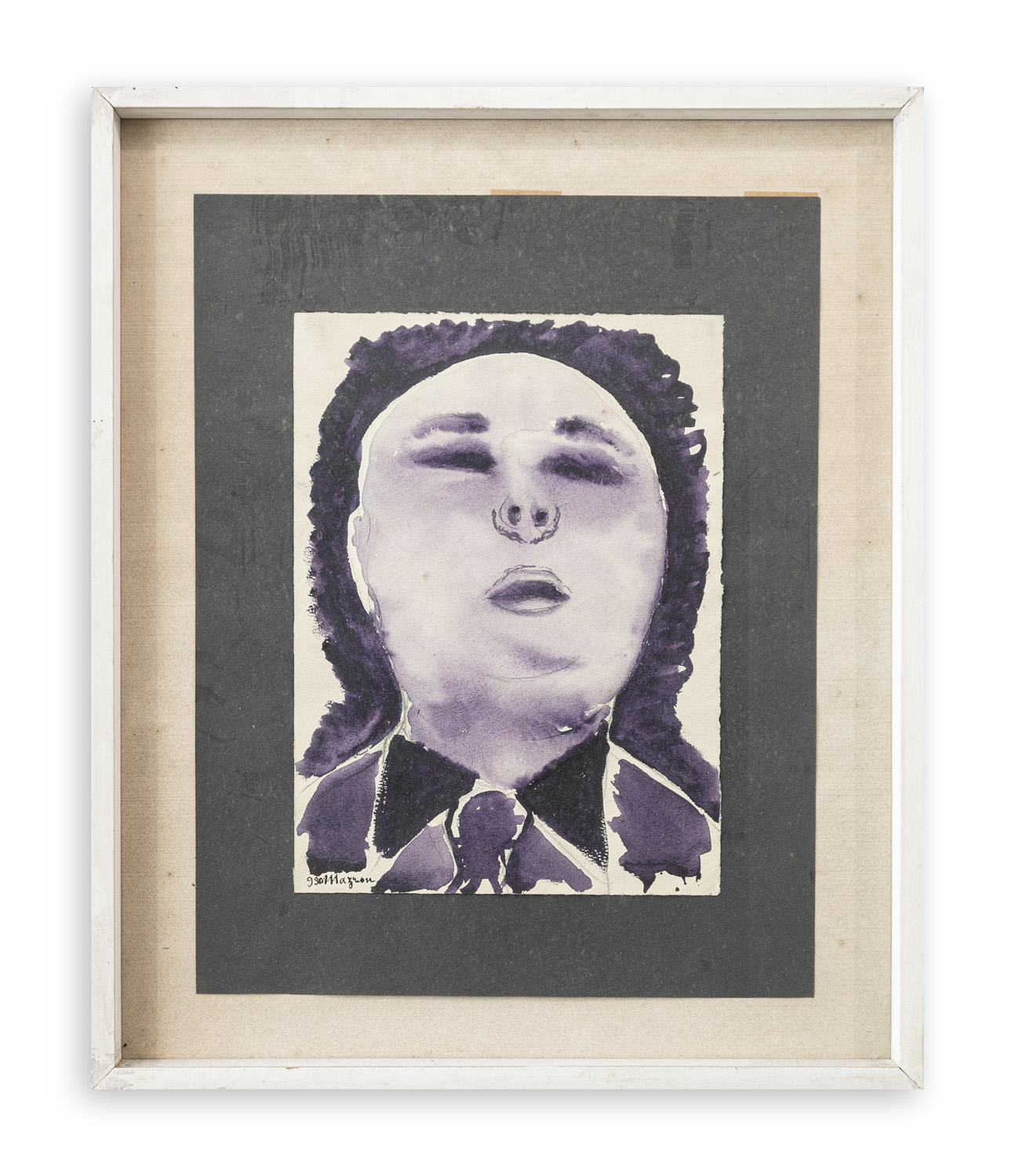 GALLIANO MAZZON (1896-1978) - Espressione d'ansia, 1930