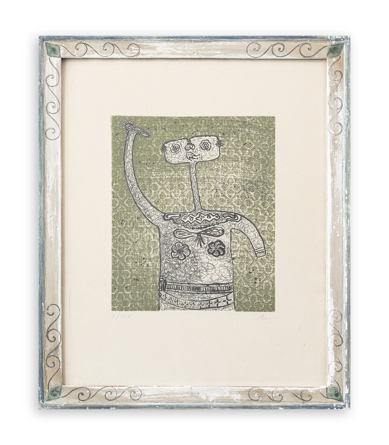 ENRICO BAJ (1924-2003) - Dama, 1966
