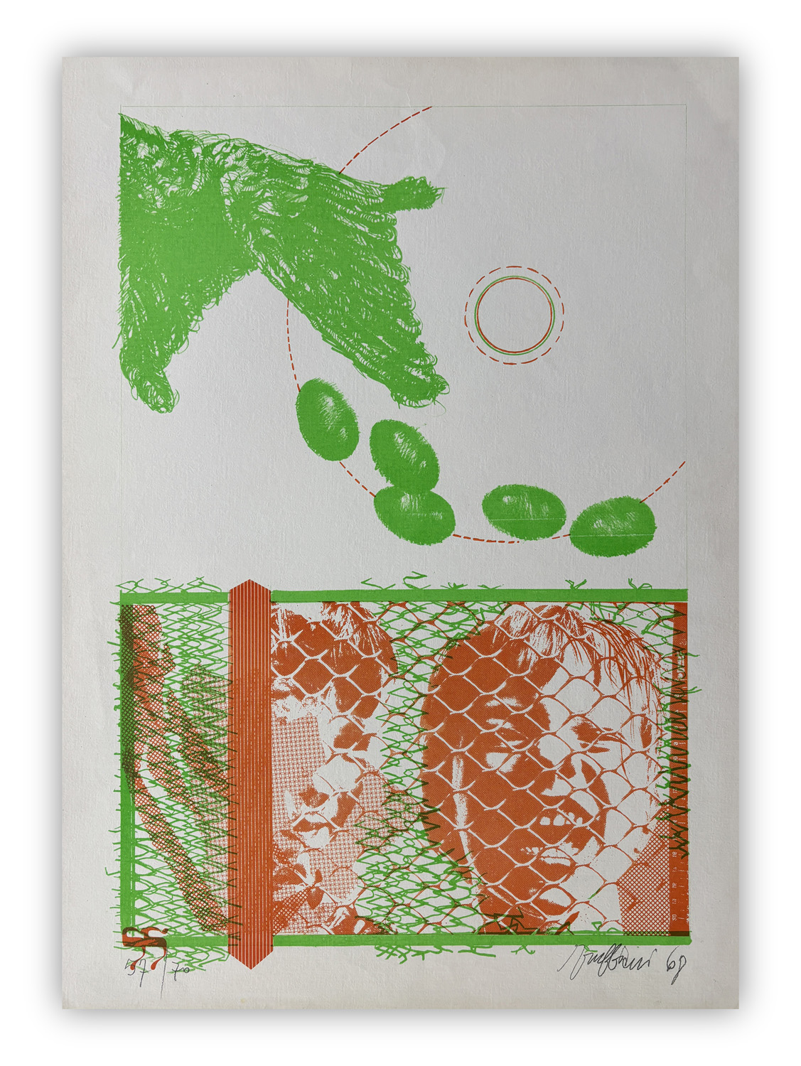 VALERIANO TRUBBIANI (1937-2020) - Senza Titolo, 1968