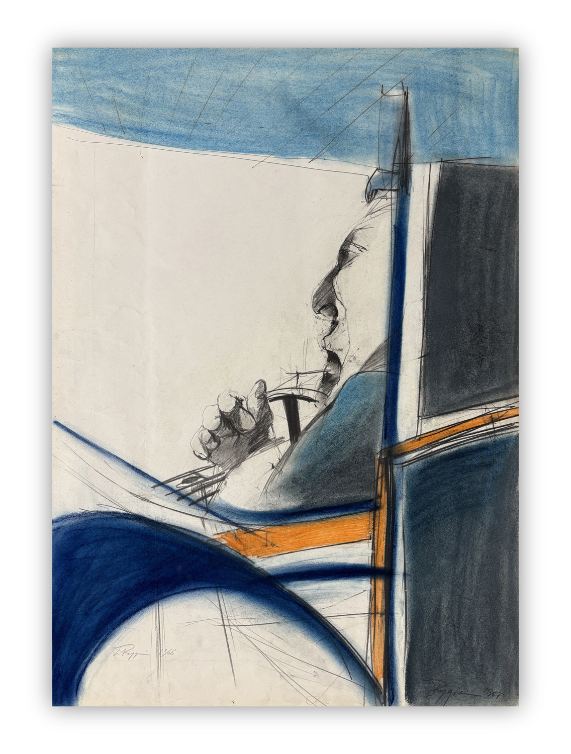 LIBERIO REGGIANI (1931-2024) - Senza Titolo, 1966