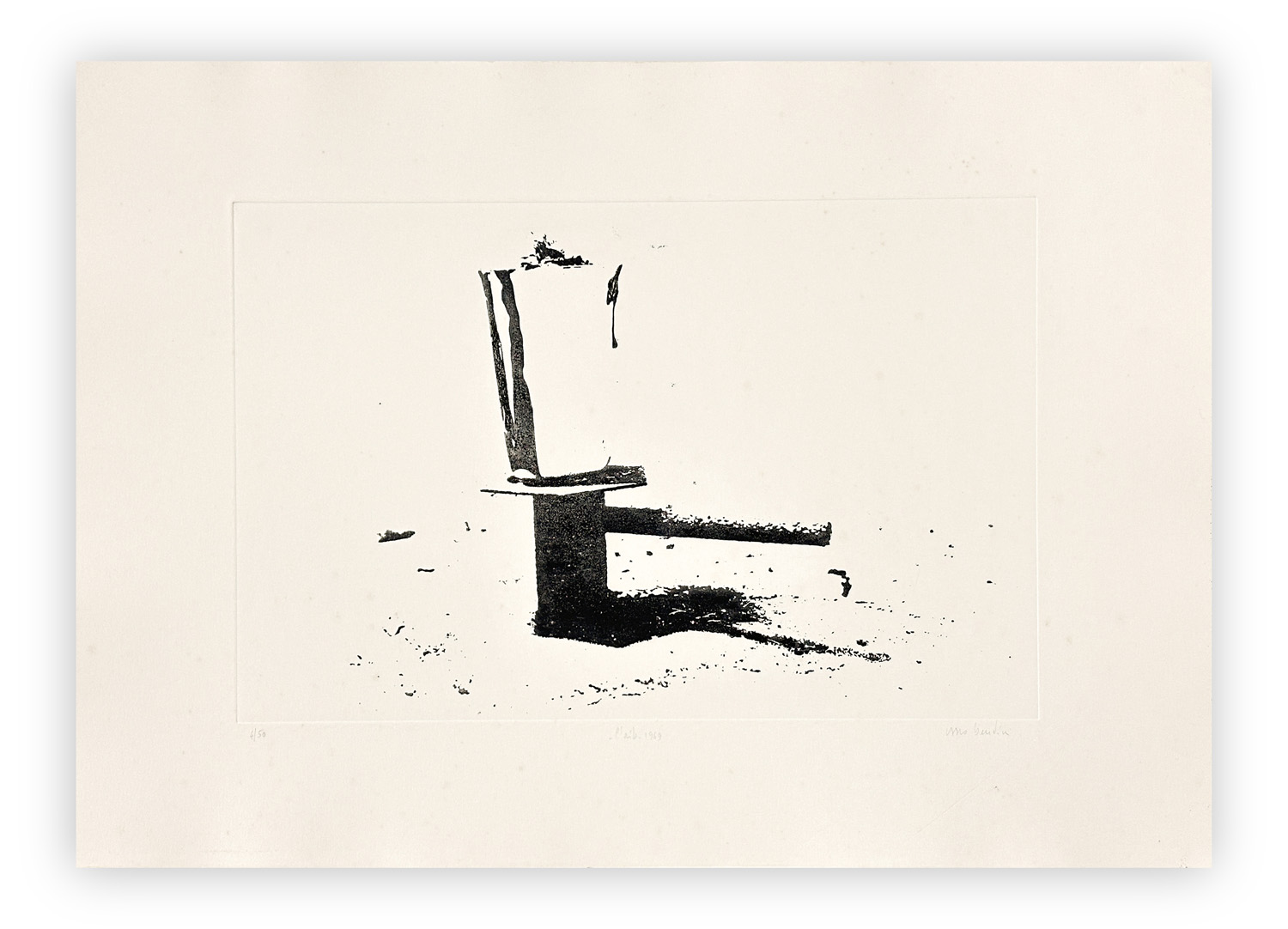 VASCO BENDINI (1922-2015) - L'aib, 1969