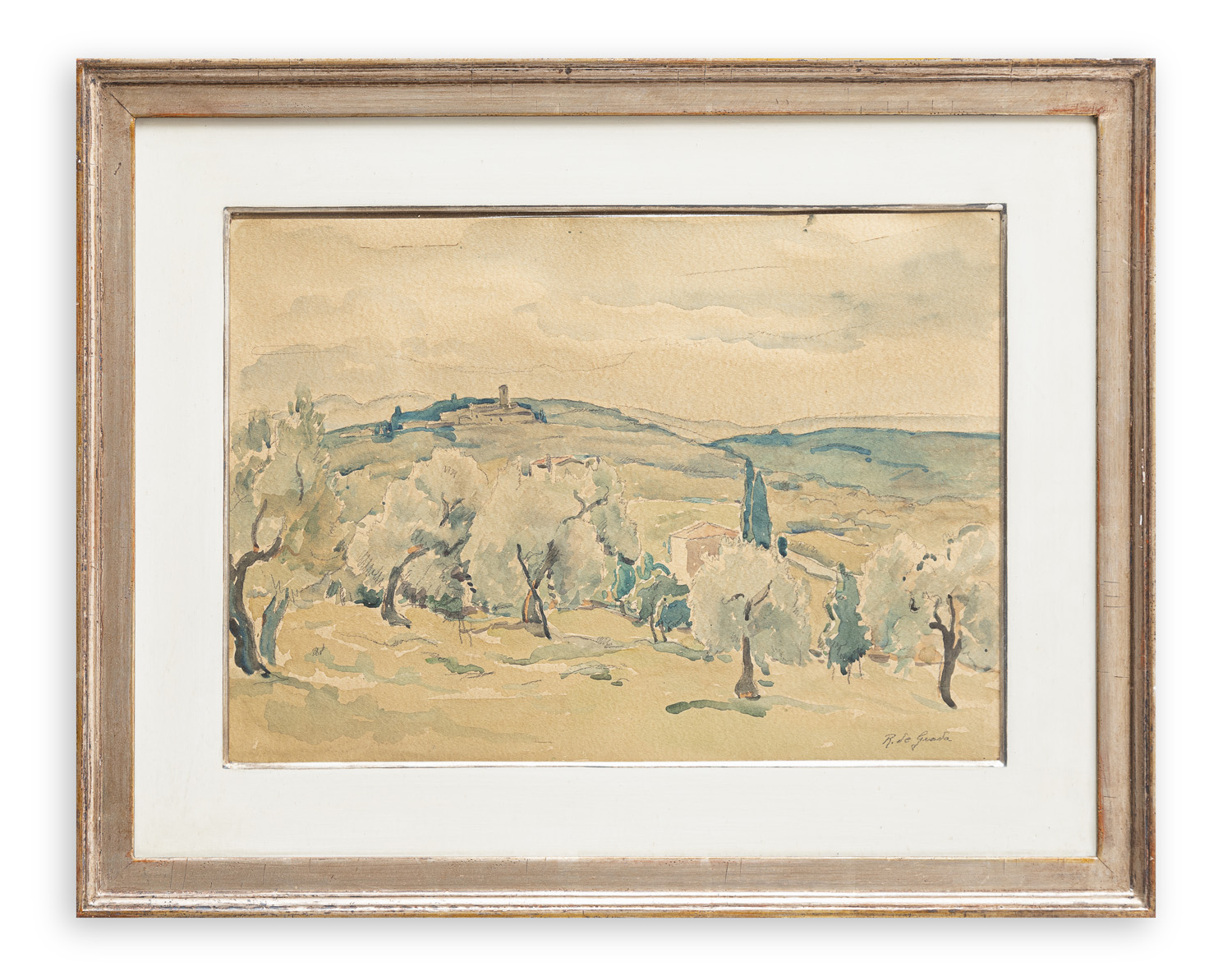 RAFFAELE DE GRADA (1885-1957) - Senza Titolo