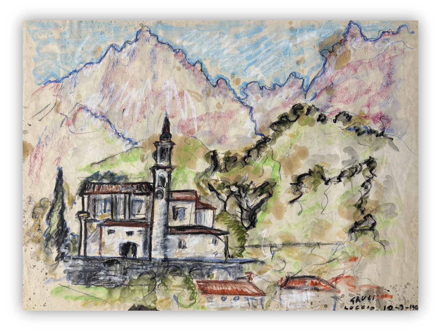 PIERO GAULI (1916-2012) - Senza Titolo, 1966