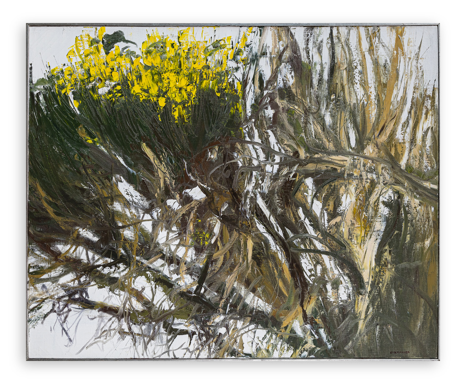 GIANCARLO CAZZANIGA (1930-2013) - Ginestra al Conero, 1976