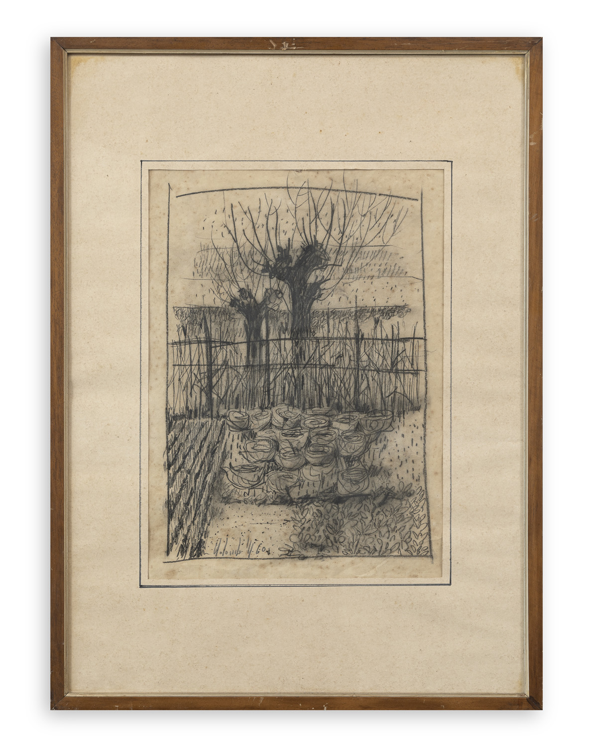 AUTORE INDECIFRATO - Senza Titolo, 1960