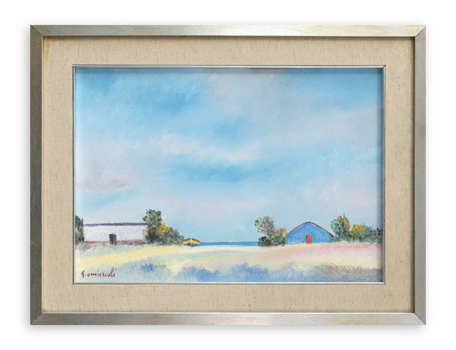 GIOVANNI OMICCIOLI (1901-1975) - Paesaggio