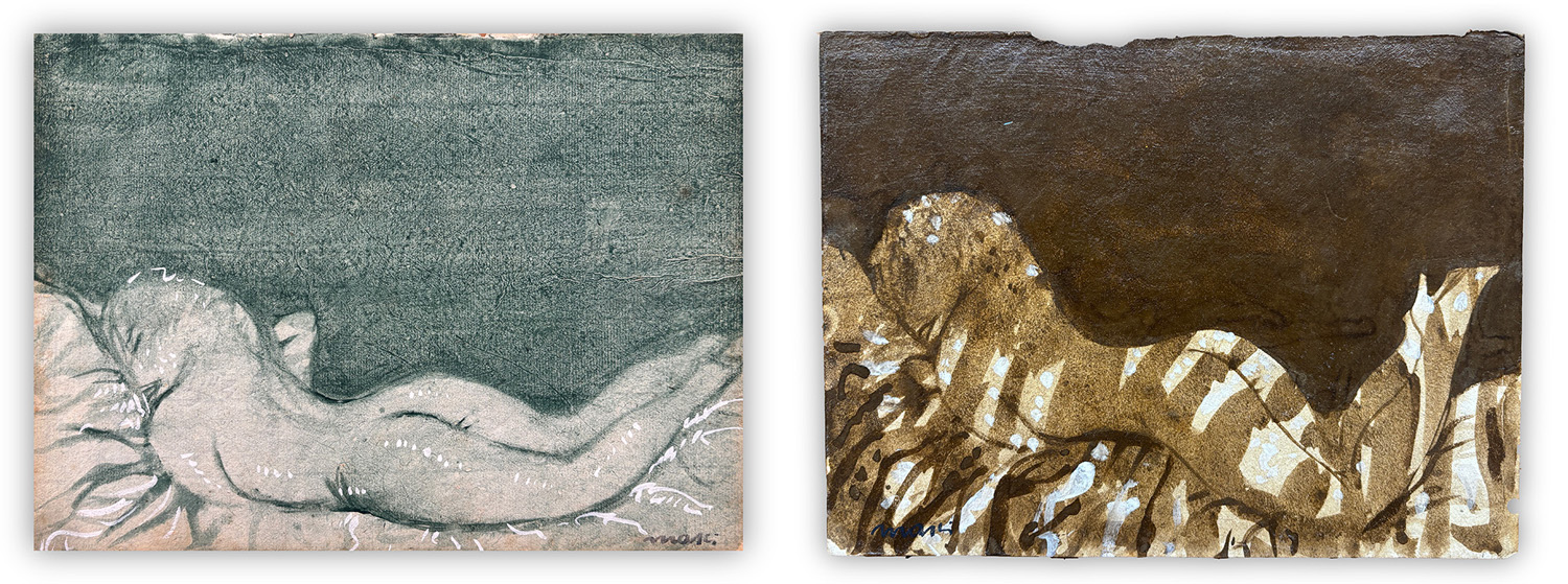 EDOLO MASCI (1938-2008) - Lotto unico composto da 2 opere: