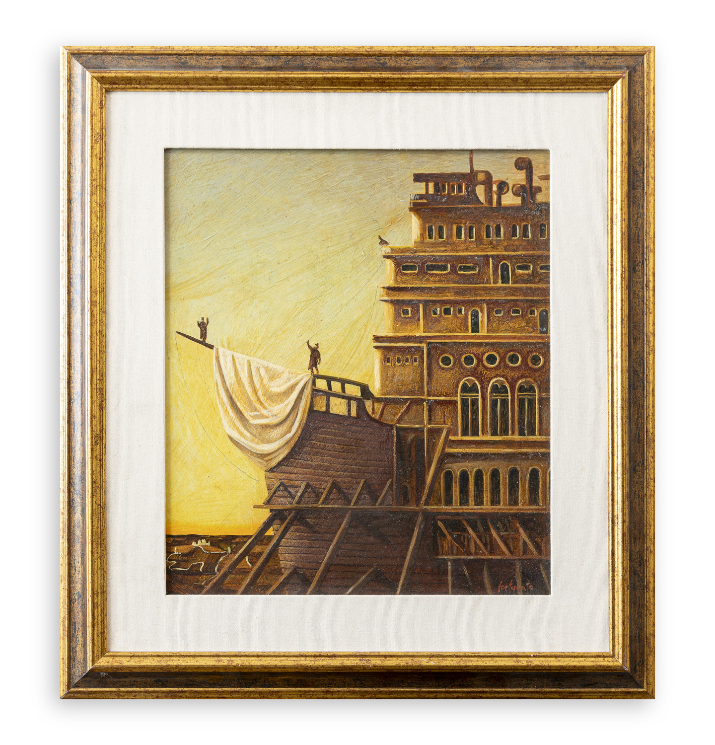 FRANCO FORTUNATO (1946) - La nave dei poeti