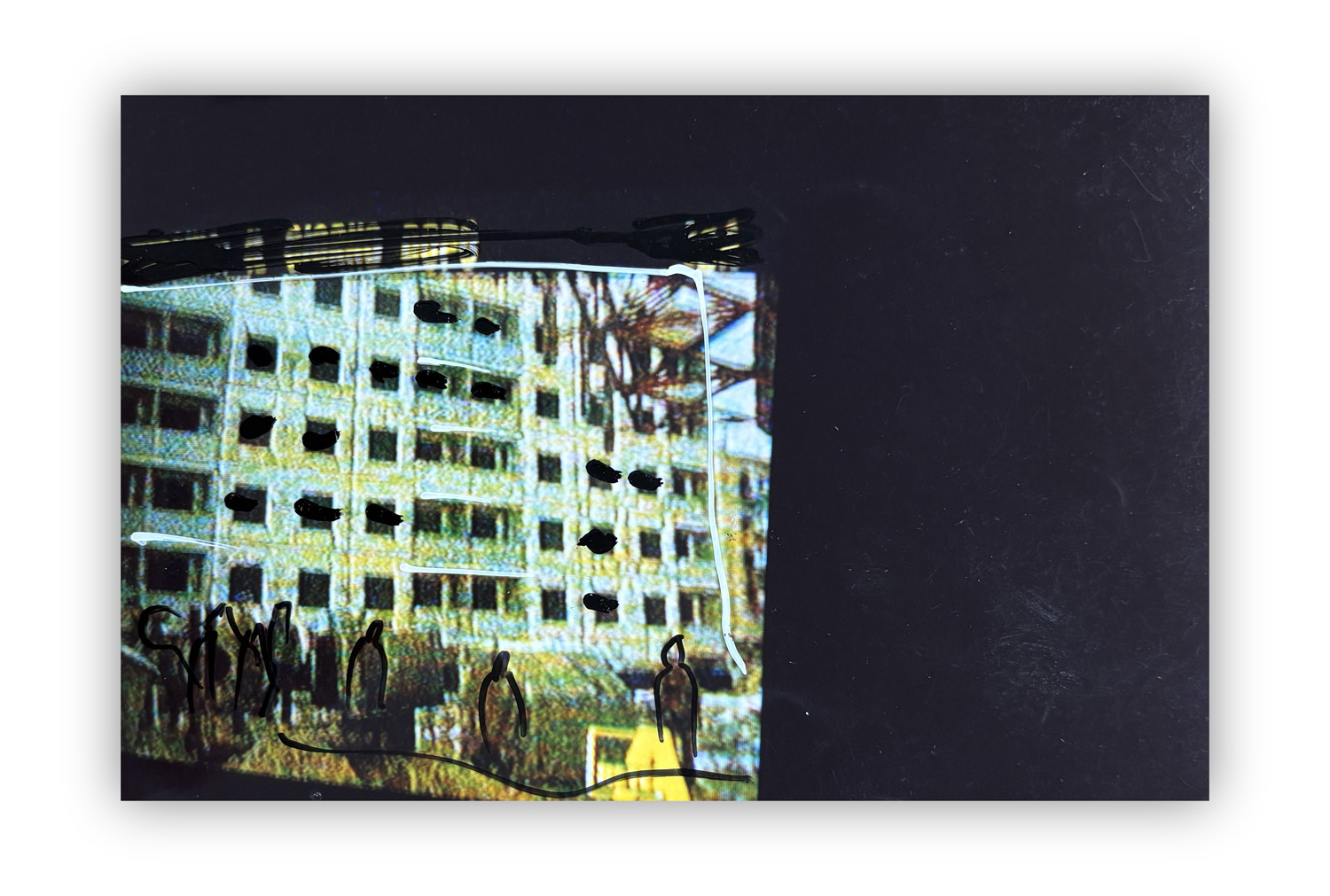 MARIO SCHIFANO (1934-1998) - Archiettetura,  1990-1997
