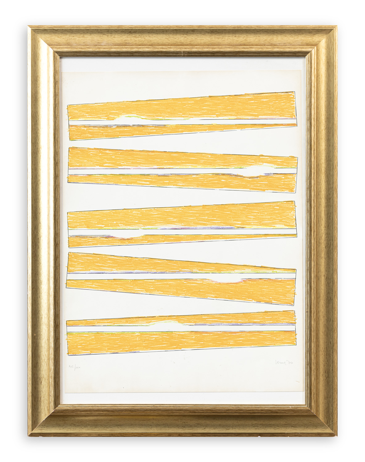 CLAUDIO VERNA (1937) - Senza Titolo, 1970