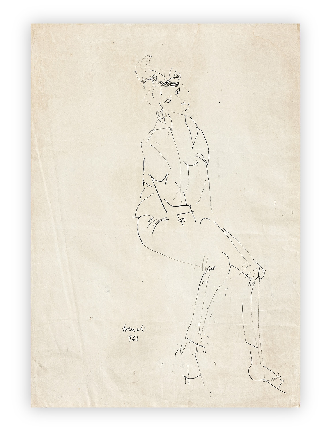 MARCELLO AVENALI (1912-1981) - Senza Titolo, 1961