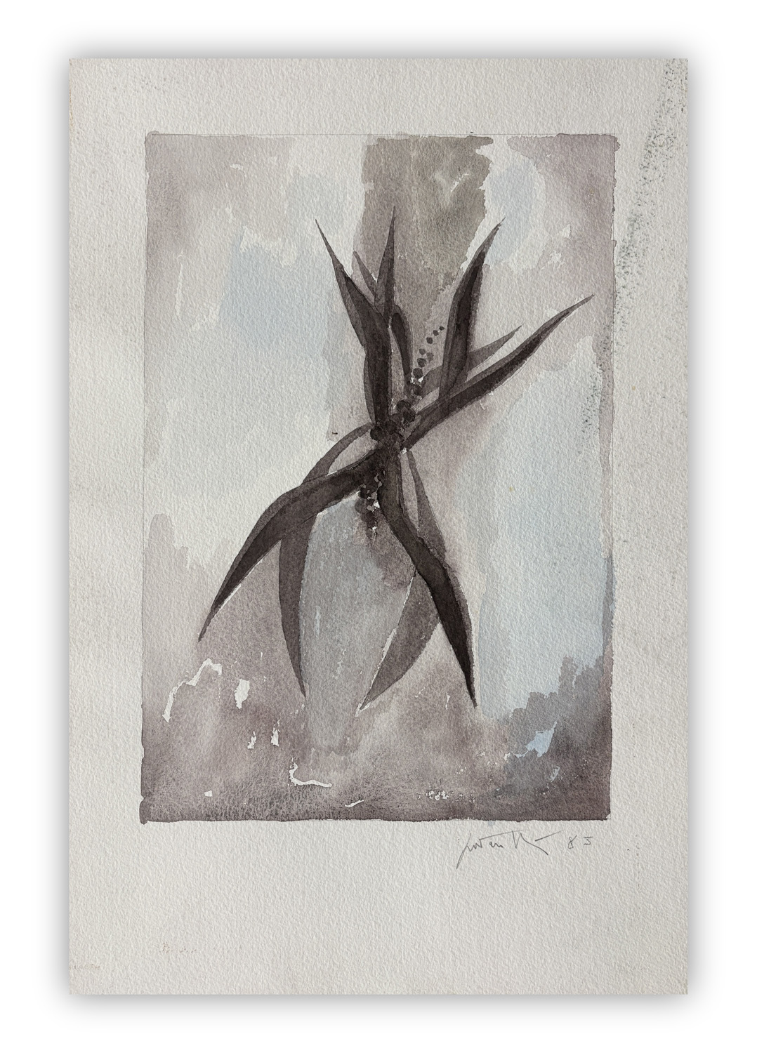 CESARE PEVERELLI (1922-2000) - Senza Titolo, 1985