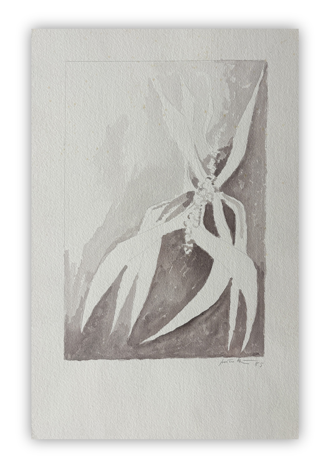 CESARE PEVERELLI (1922-2000) - Senza Titolo, 1983