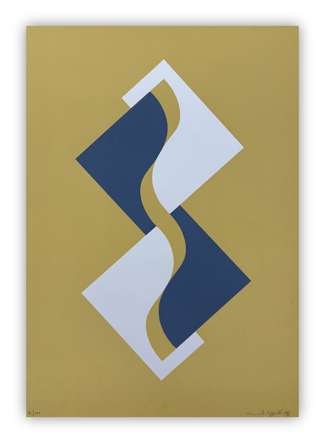 CARMELO CAPPELLO (1912-1996) - Senza Titolo, 1981