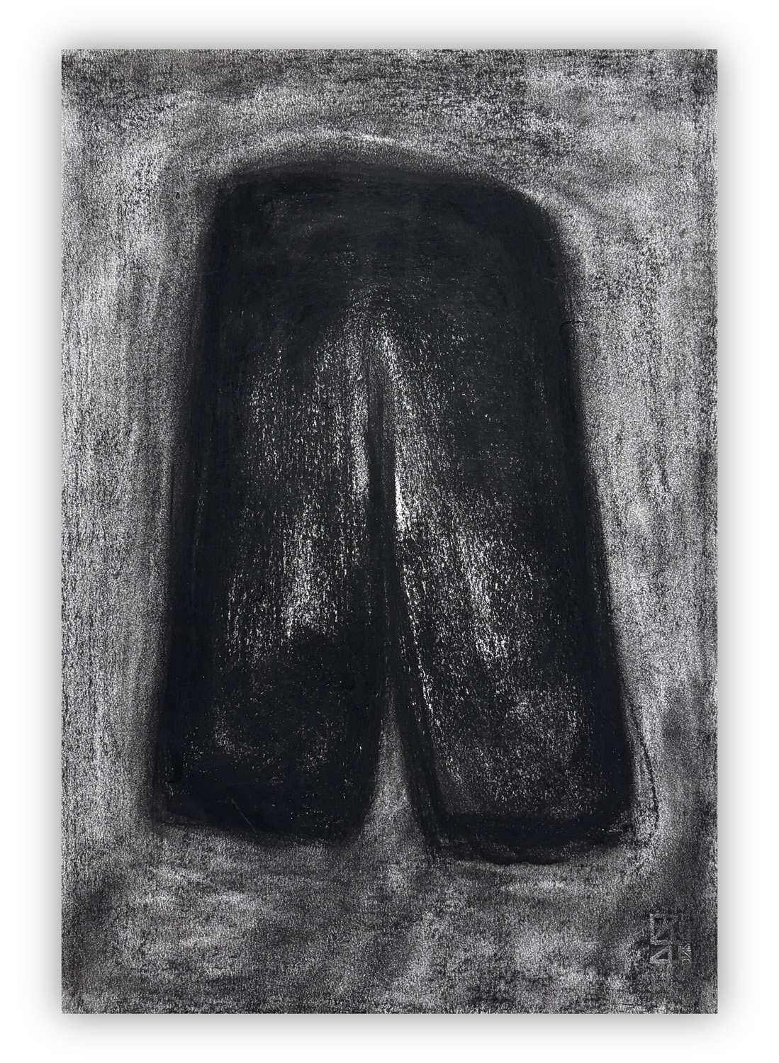 AUTORE INDECIFRATO - Pittura cieca, 1990