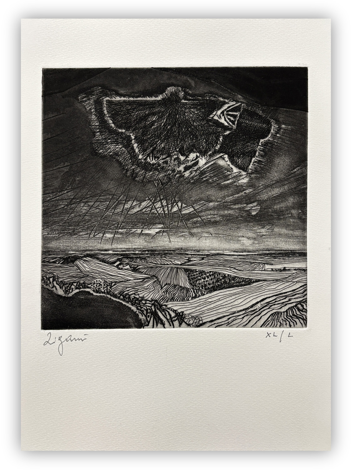 GIUSEPPE ZIGAINA (1924-2015) - Senza Titolo