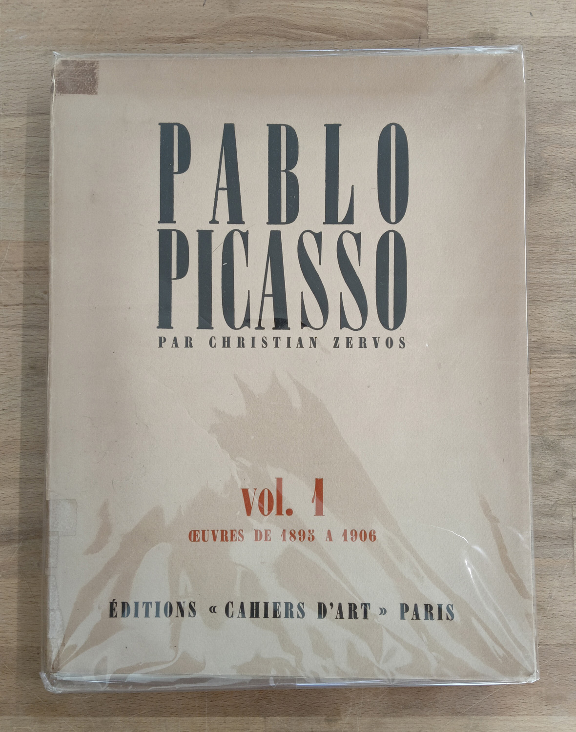 PABLO PICASSO - Pablo Picasso par Christian Zervos. Catalogue Raisonné, Vol.2. œuvres de 1906 à 1912