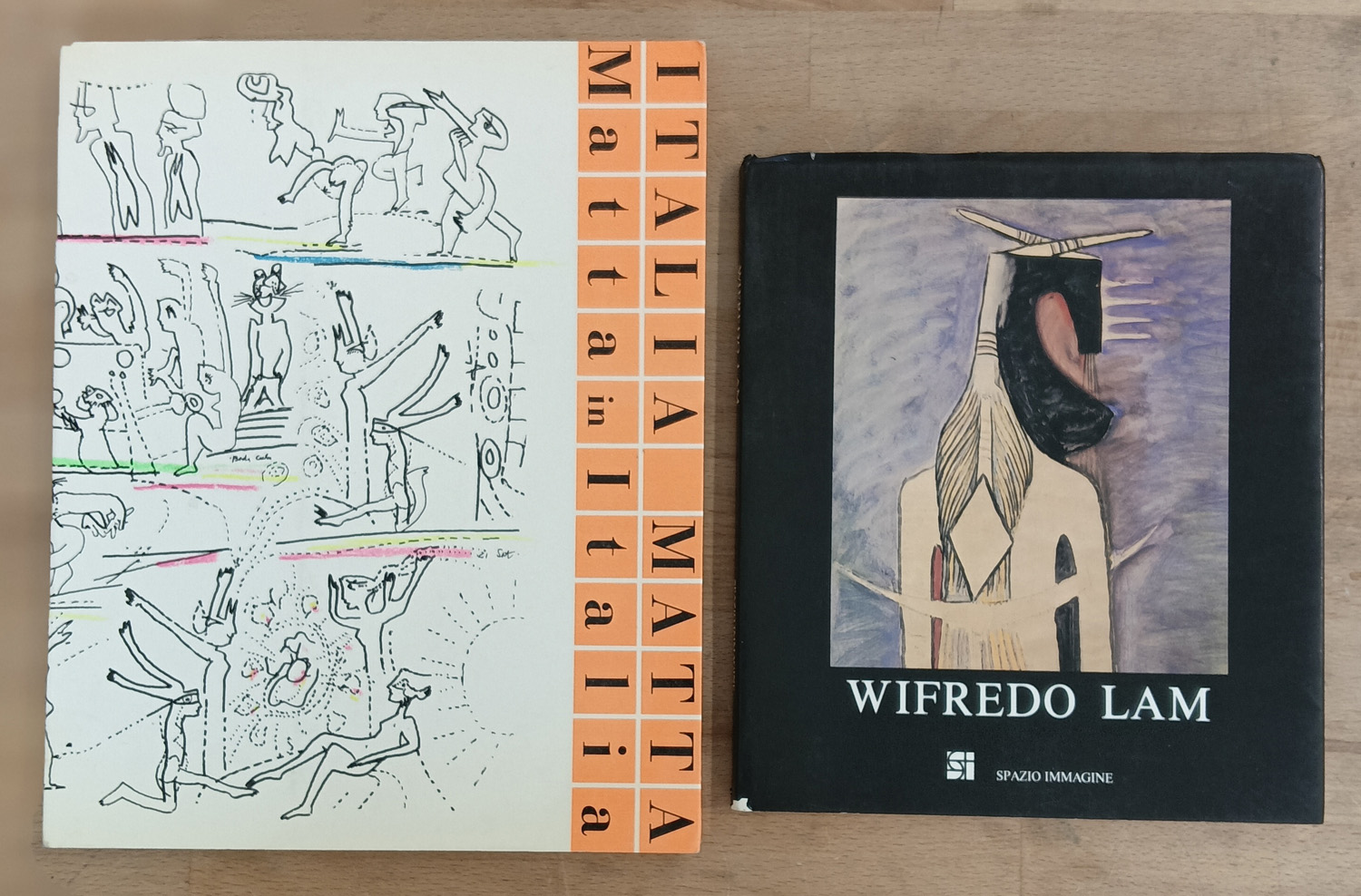 ROBERTO SEBASTIAN MATTA E WIFREDO LAM - Lotto unico di 2 cataloghi: