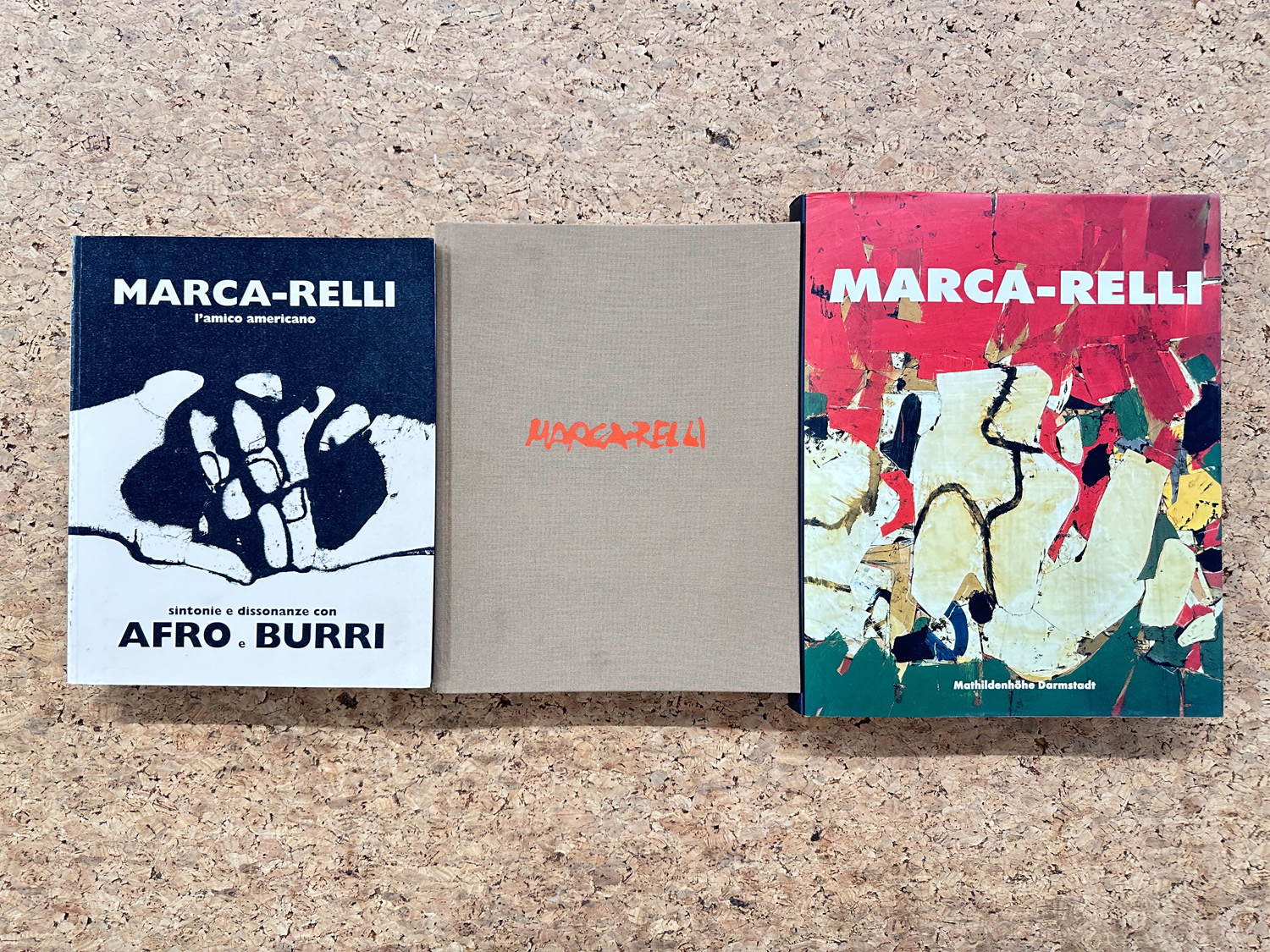 CONRAD MARCA-RELLI - Lotto unico composto da 2 cataloghi
