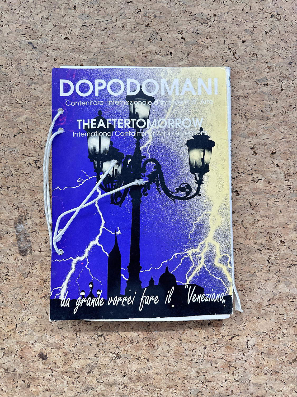 RIVISTA DOPODOMANI - Contenitore internazionale di interventi d'arte N.8