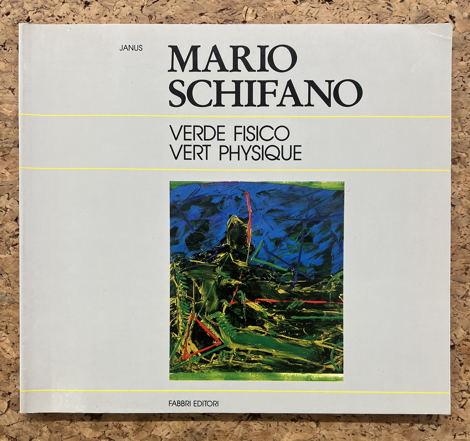 MARIO SCHIFANO - Mario Schifano. Verde fisico, 1988