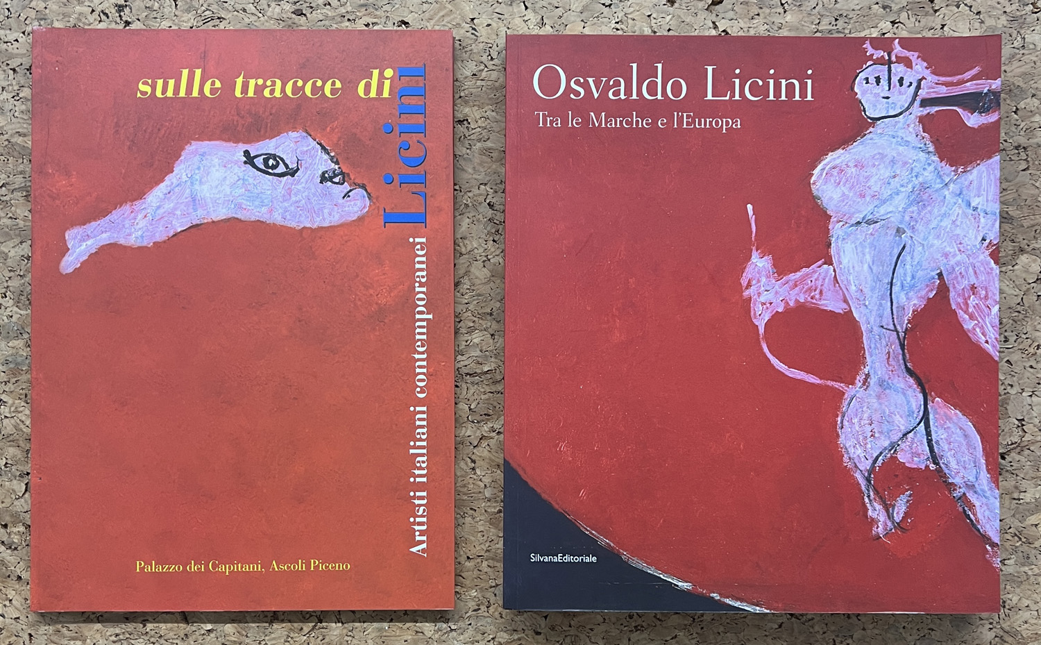 OSVALDO LICINI - Lotto unico di 2 cataloghi:
