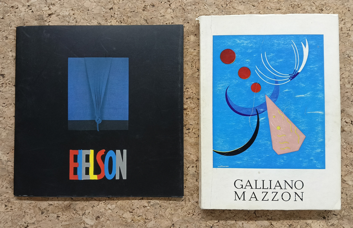 JORGE EIELSON E GALLIANO MAZZON - Lotto unico di 2 cataloghi