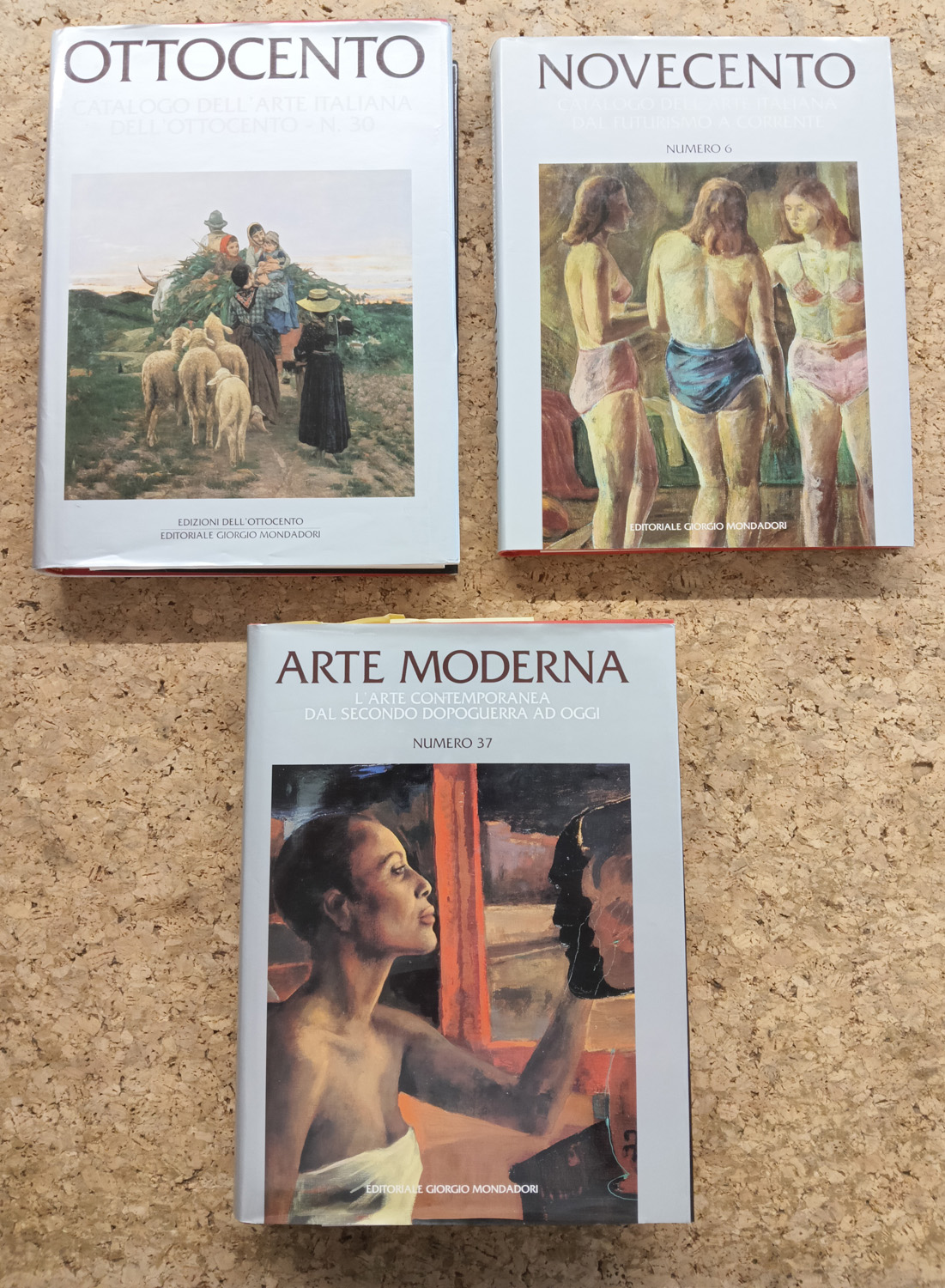 ANNUARI D'ARTE - EDITORIALE GIORGIO MONDADORI - Lotto unico di 3 cataloghi