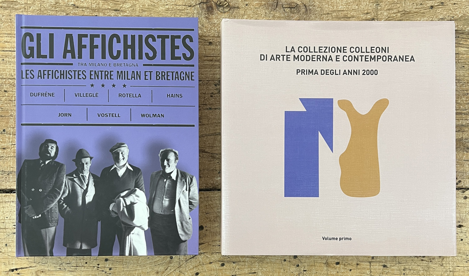ARTE DEL DOPOGUERRA (GLI AFFICHISTES E COLLEZIONE COLLEONI) - Lotto unico di 2 cataloghi