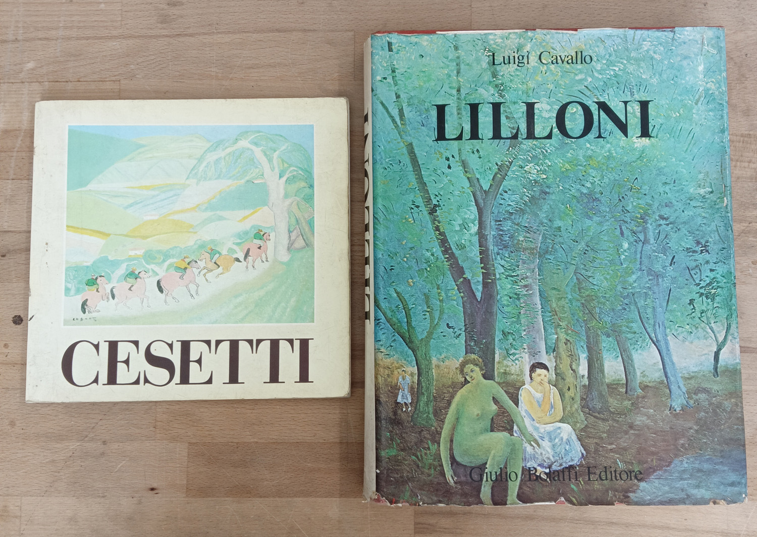 UMBERTO LILLONI E GIUSEPPE CESETTI - Lotto unico di 2 cataloghi