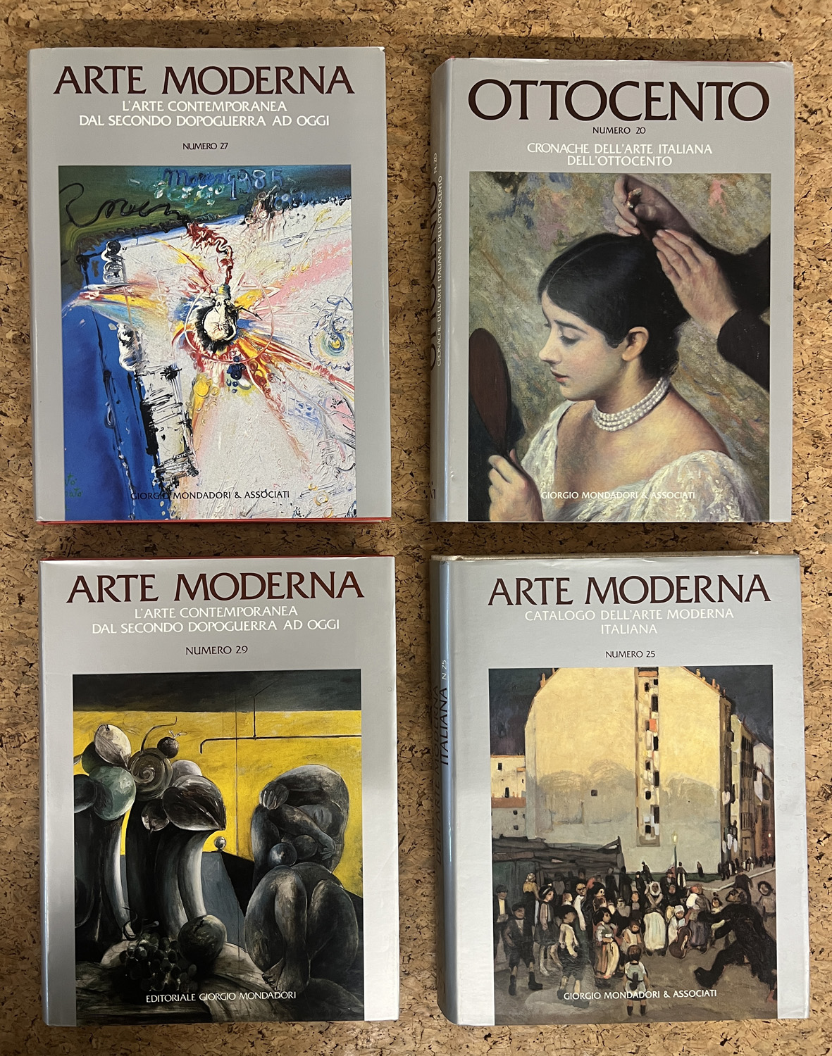 ANNUARI D'ARTE - EDITORIALE GIORGIO MONDADORI - Lotto unico di 4 cataloghi