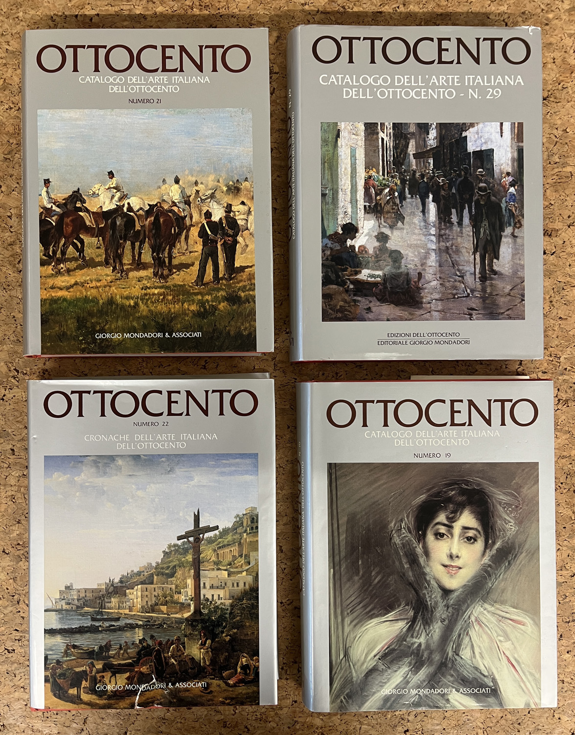 ANNUARI D'ARTE - EDITORIALE GIORGIO MONDADORI - Lotto unico di 4 cataloghi