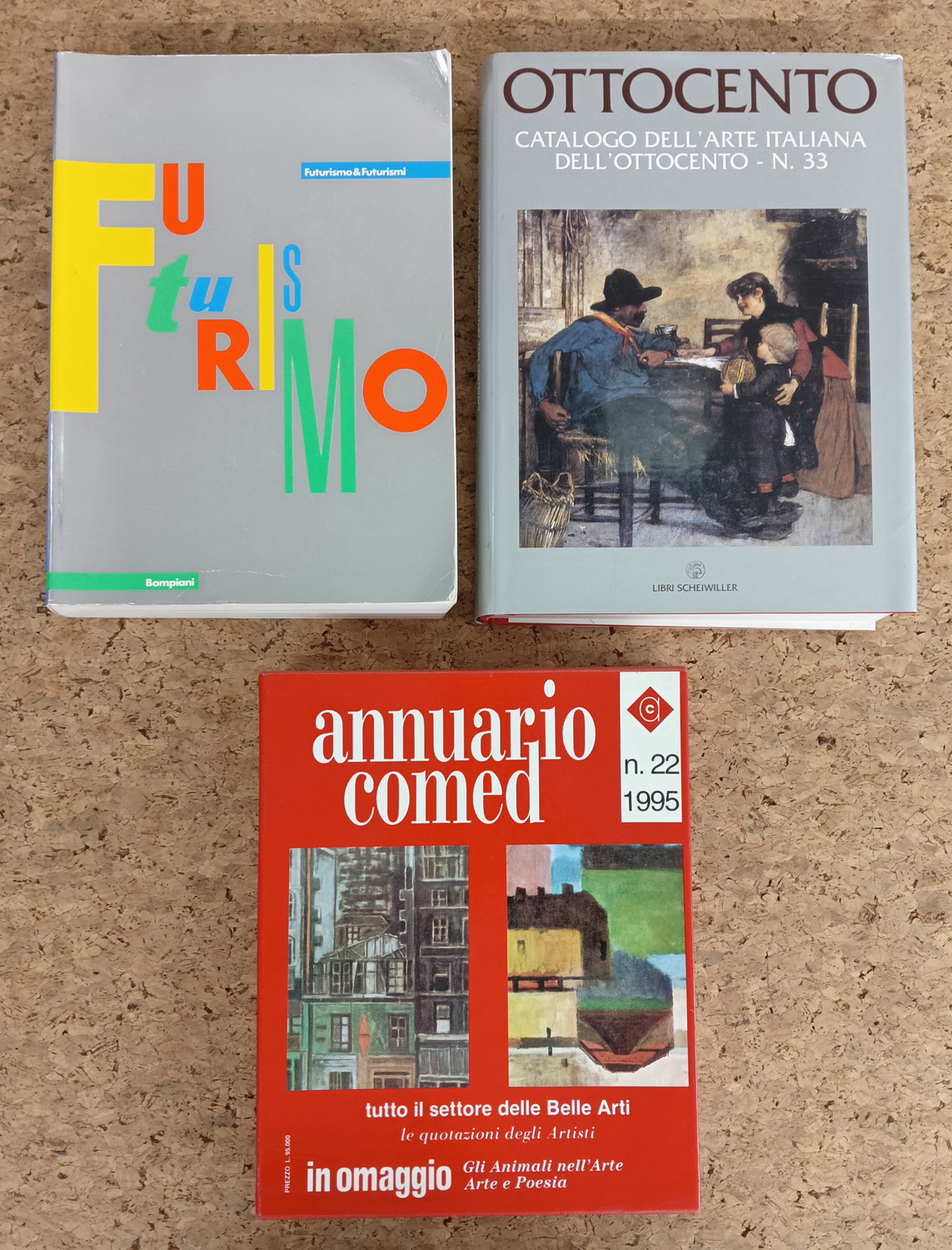 ANNUARI D'ARTE CONTEMPORANEA - Lotto unico di 3 cataloghi
