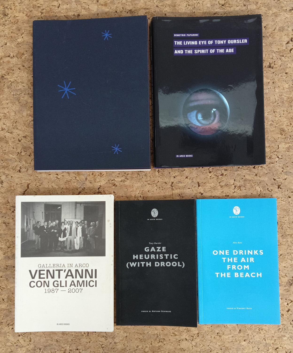EDITORIALI IN ARCO - Lotto unico di 5 cataloghi