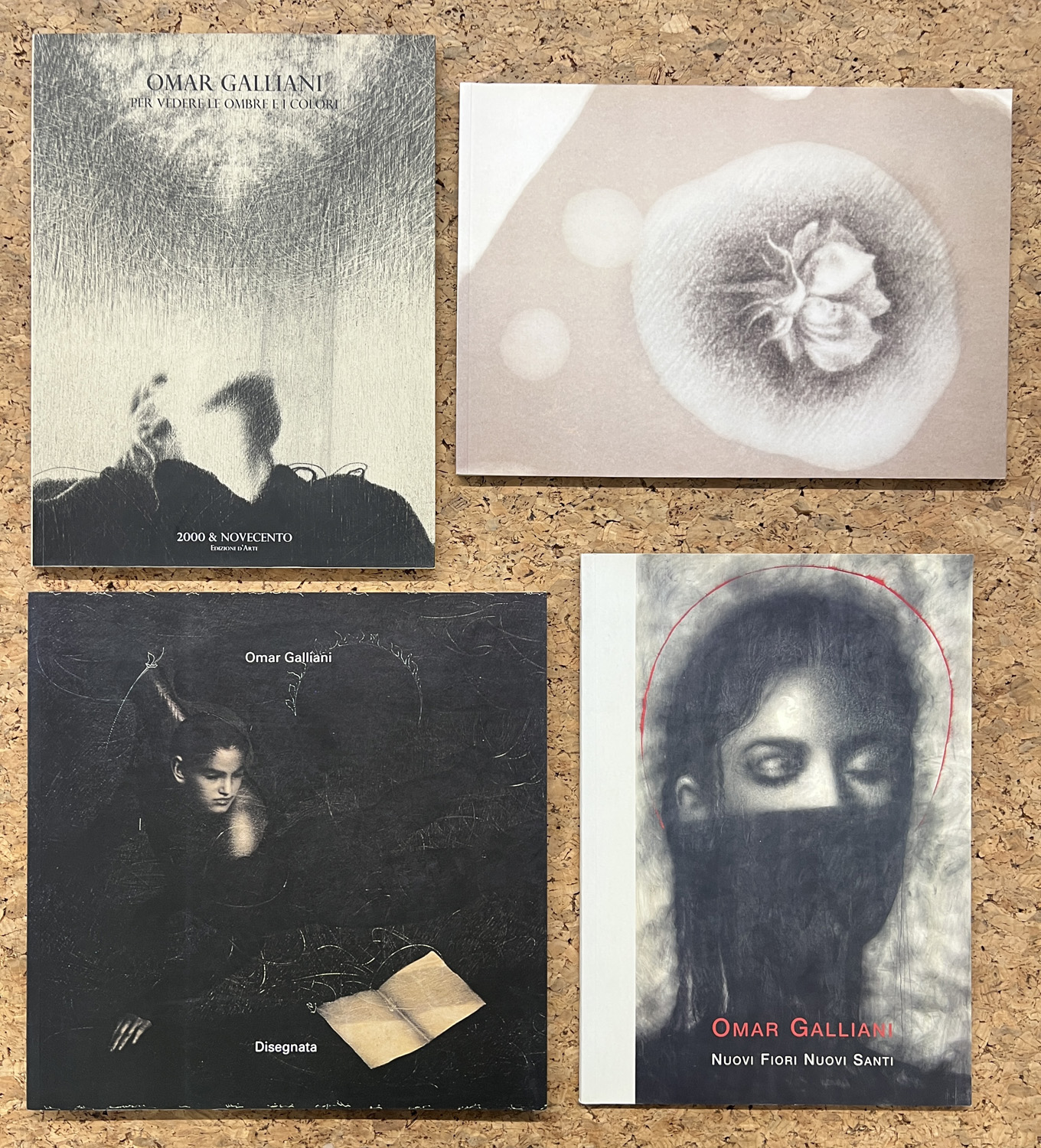 OMAR GALLIANI - Lotto unico di 4 cataloghi: