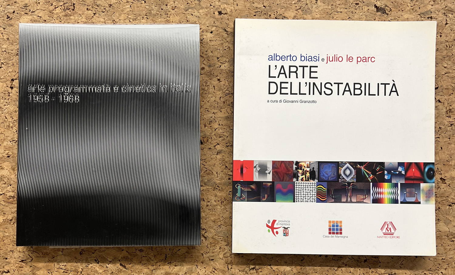 ARTE PROGRAMMATA E CINETICA - Lotto unico di 2 cataloghi
