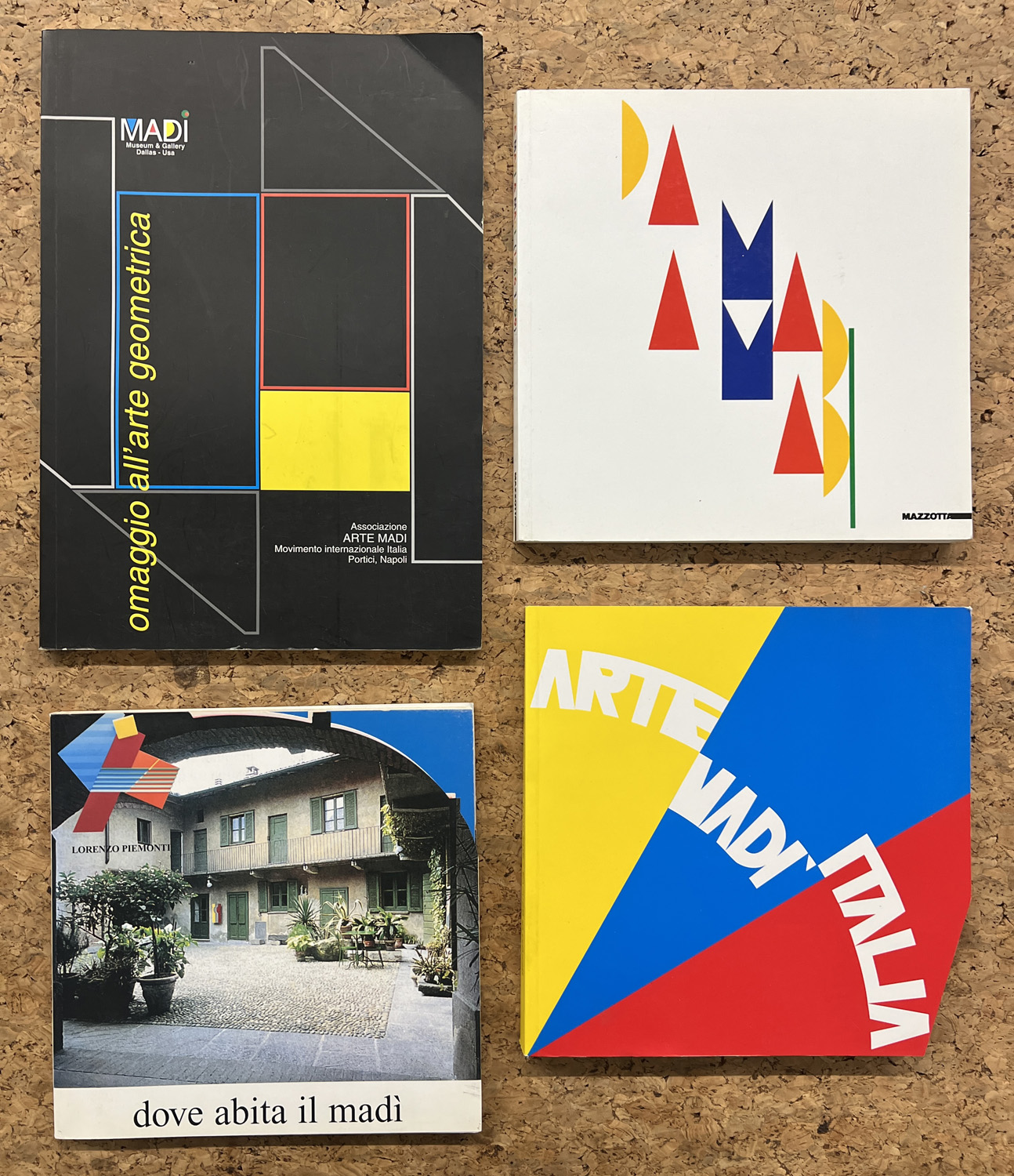 ASTRATTISMO E ARTE CONCRETA - Lotto unico di 4 cataloghi