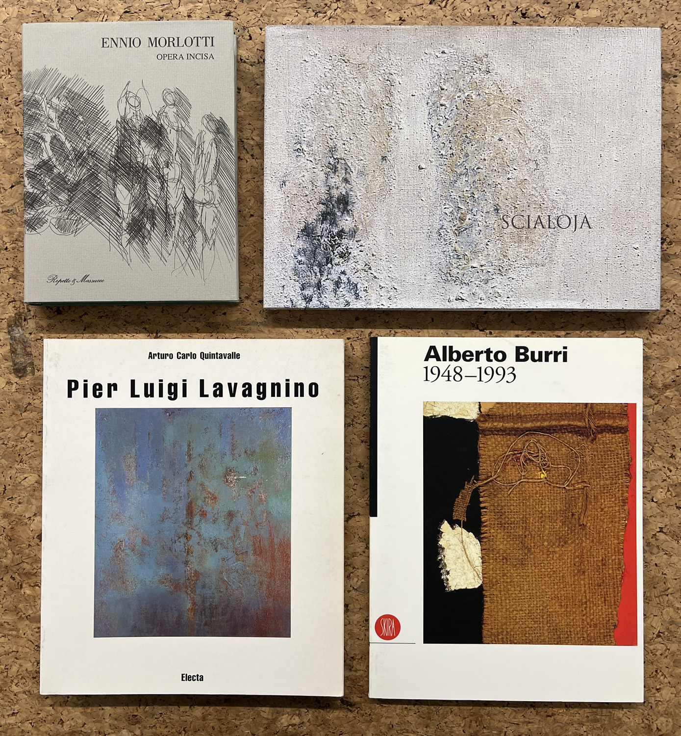 PITTURA INFORMALE - Lotto unico di 4 cataloghi